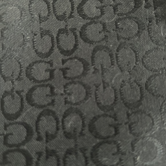 Guess Small Black Handbag with Silver Hardware - Picture 7 of 7